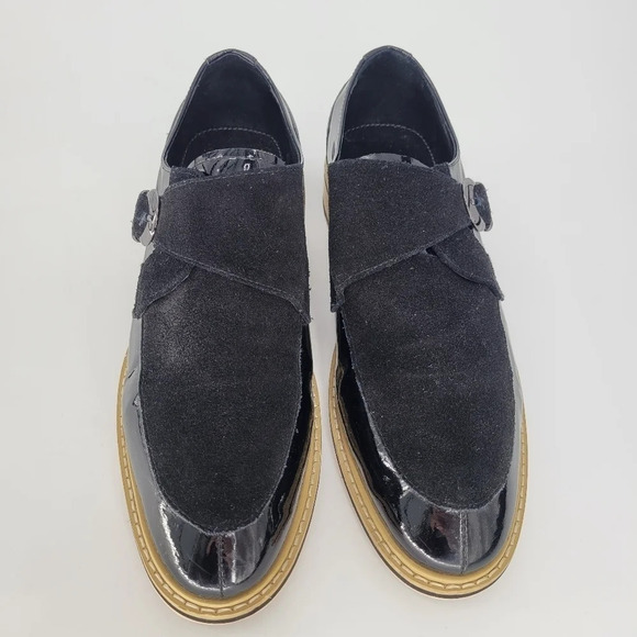 ZANZARA Courbet Cap Toe Casual Slip-on Loafers Oxford black Shoes for Men size 8 - Picture 4 of 14